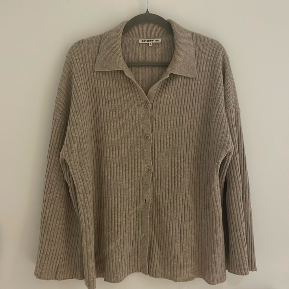 Reformation Fantino Cashmere Cardigan